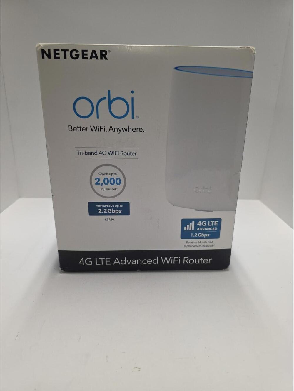 NETGEAR Orbi LBR20 Tri-Band Mesh Wi-Fi 6 Router
